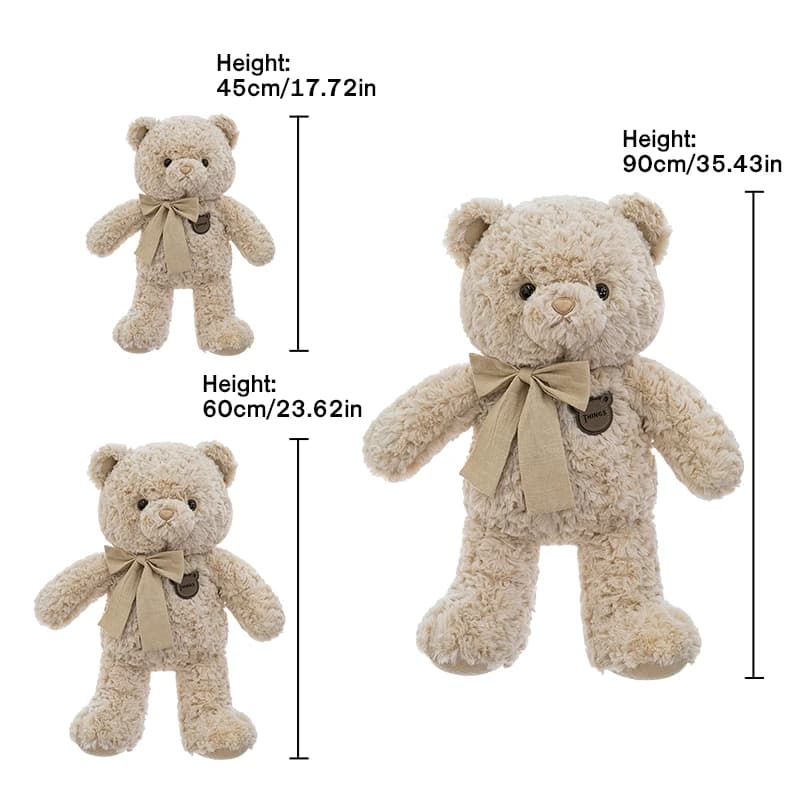 Valentine's Day Gifts for Girfriend Boyfriend Cute Bear Plush Toy Sleeping Pillow Girl Boy Adults Kids Soft Animal Stuffed Toys