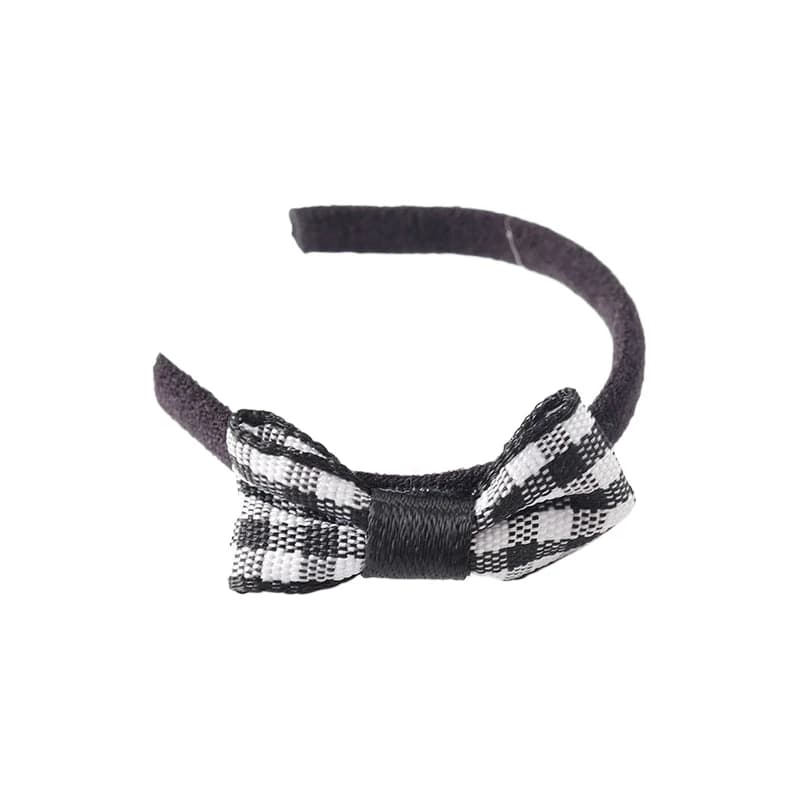 Mini Bow Hoop Headband for Dolls