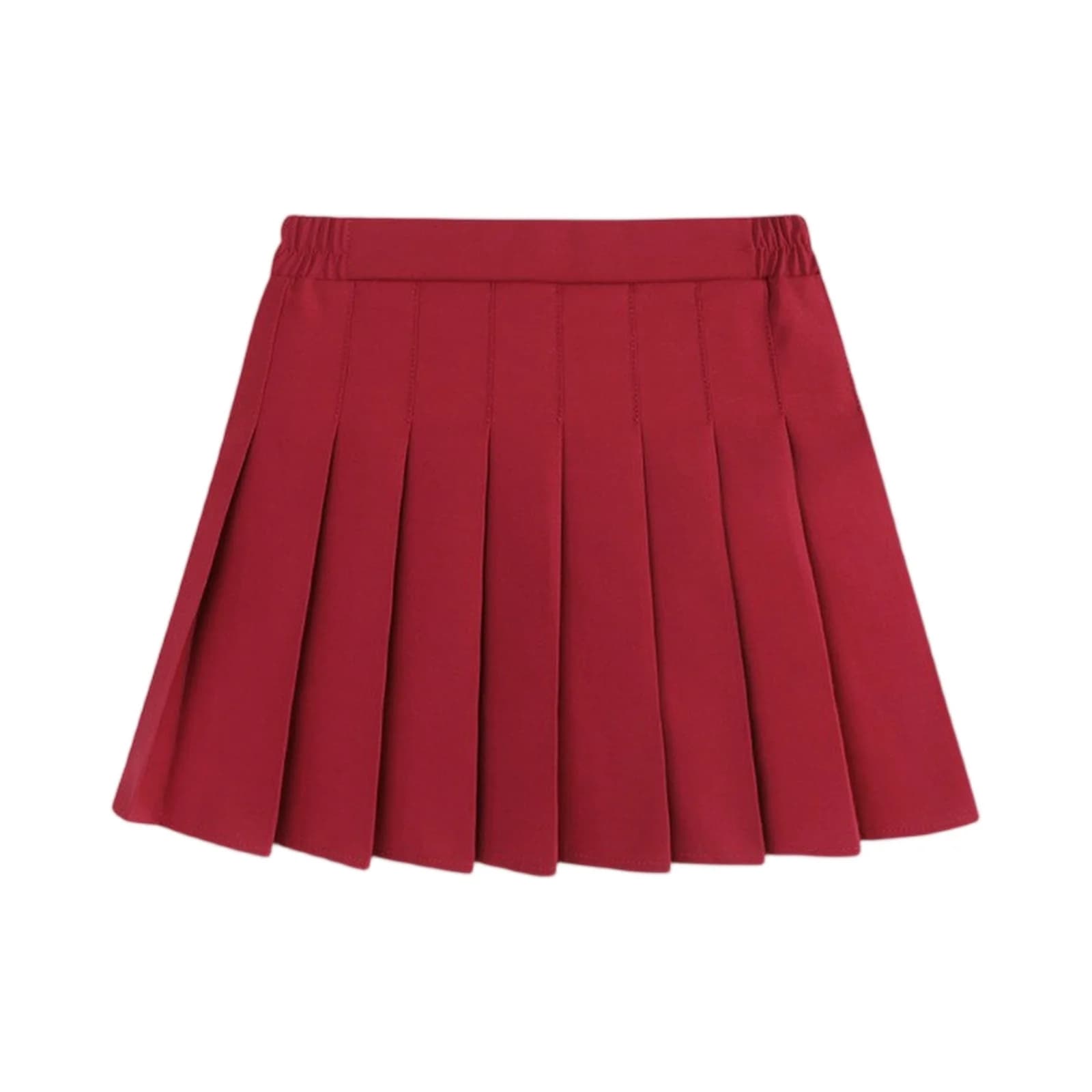 Girls' Pleated School Skirt A-Line