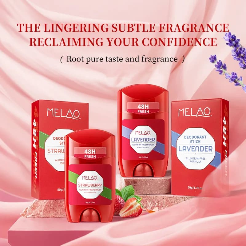 Strawberry Aluminum-Free Deodorant Stick