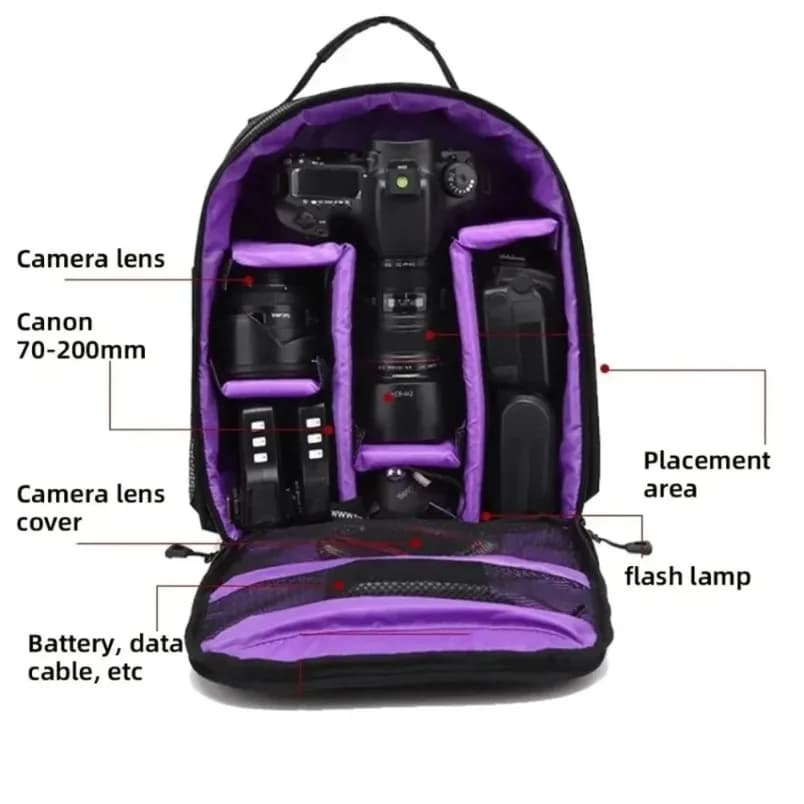 Small Waterproof Camera Backpack