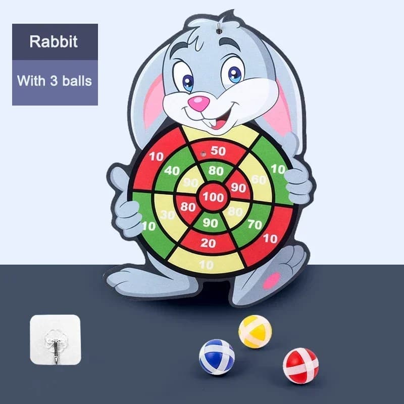Sticky Ball Dart Board Game for Kids