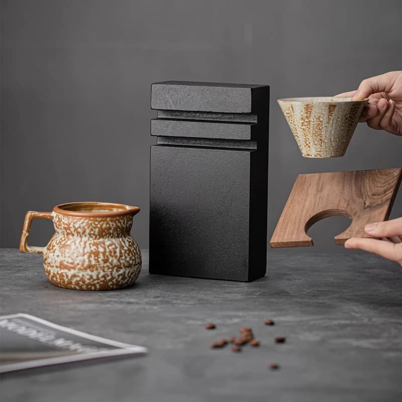 Coffee Cup New Fashion Exquisite High Sense Retro Style Hand Brewed Coffee Cup Tableware Drinkware Home Decoration