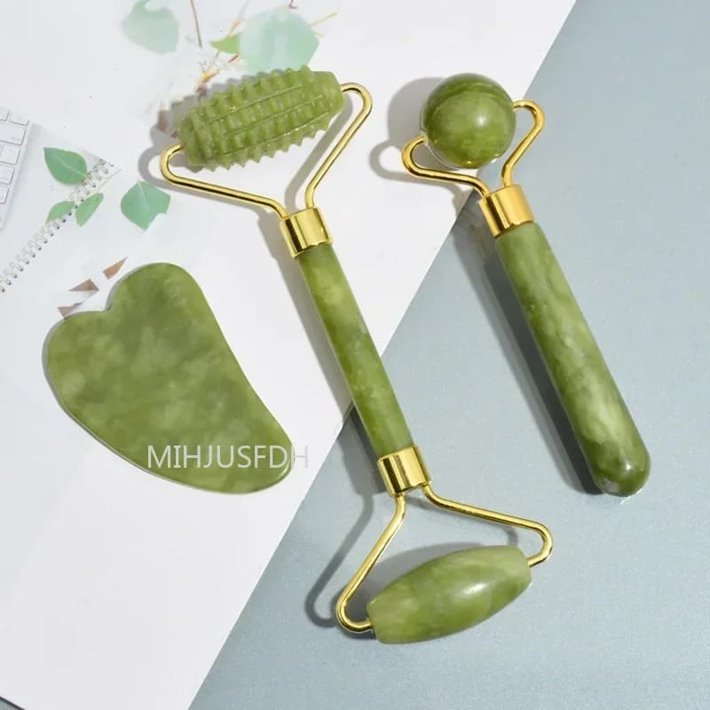 Jade Roller Massager Double-End Gua Sha