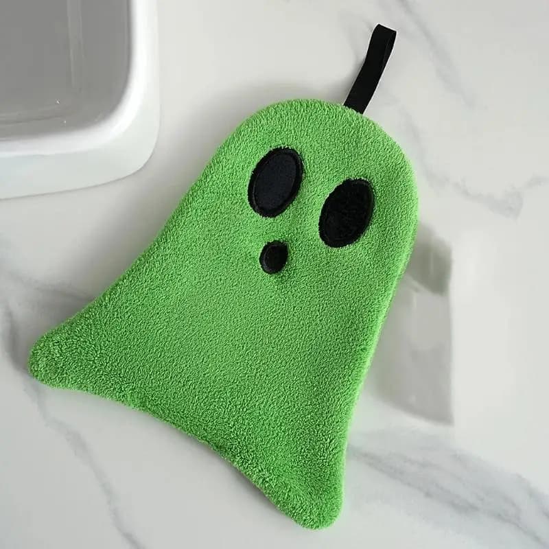 Ghost Shaped Halloween Hand Towel