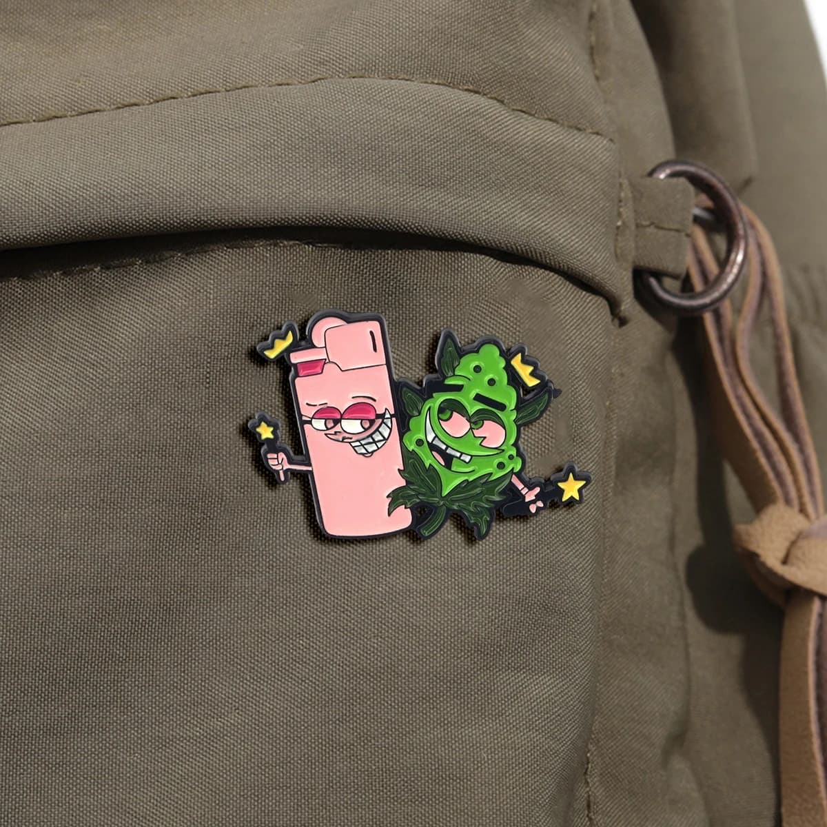 Cartoon Comedy Anime Enamel Brooch Cute Funny Backpack Badge Lapel Pin Cosplay Jewelry Accessories Props Gift For Friends