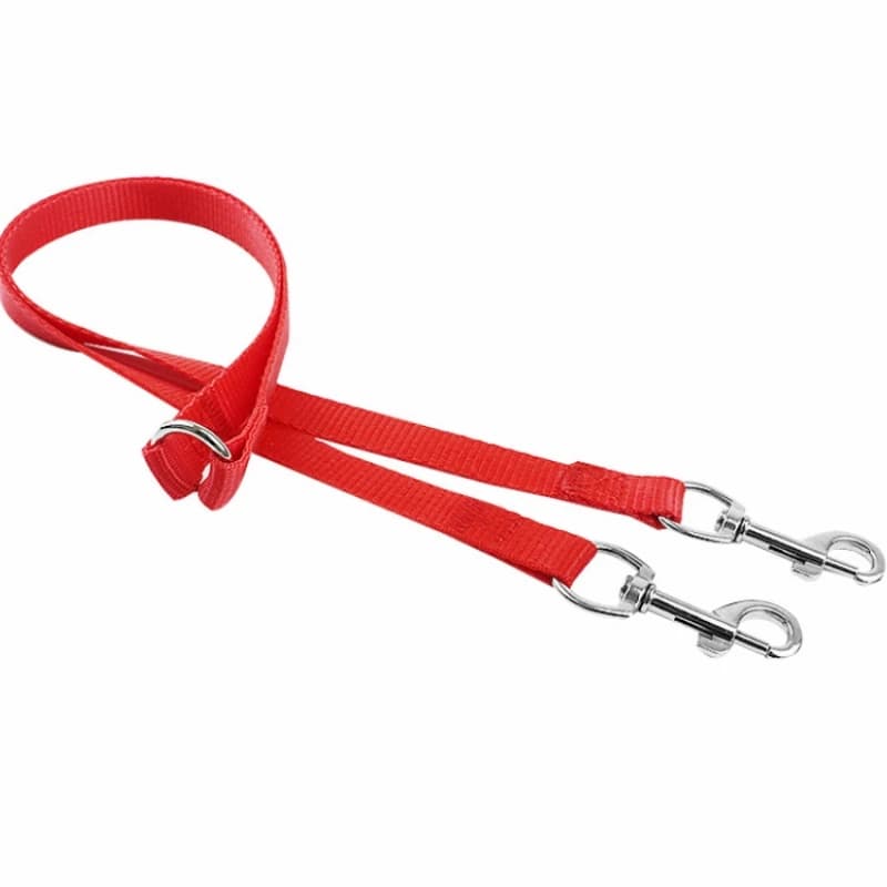 Double Dog Leash with Dual Couplers