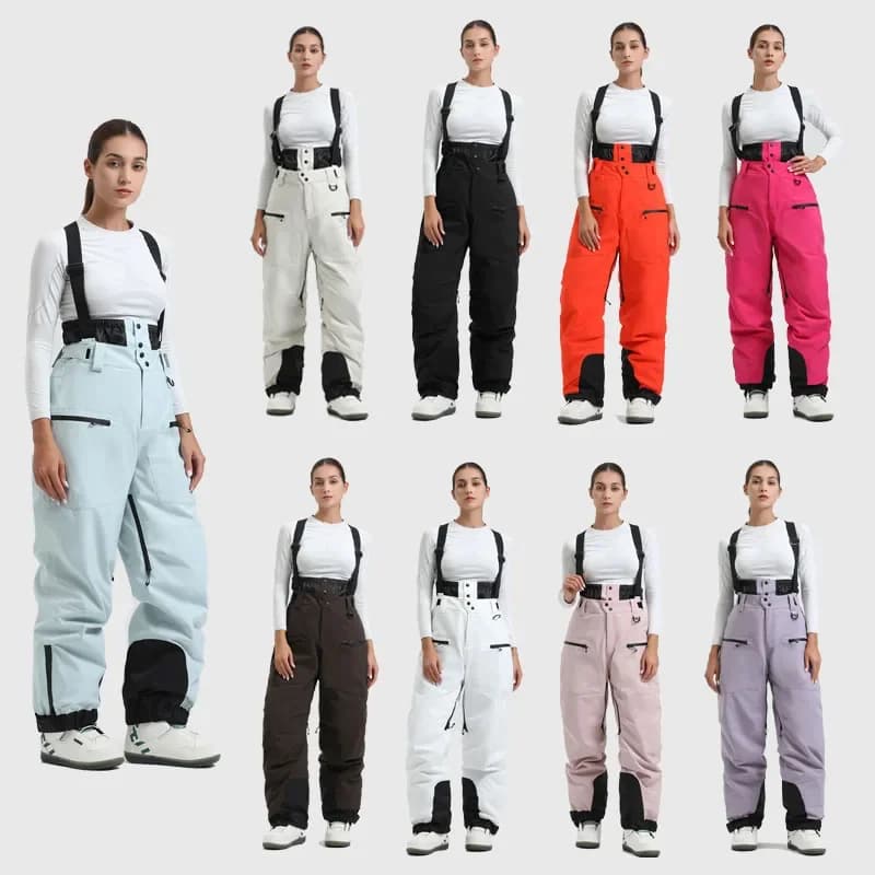 Women's Windproof Waterproof Snow Pants