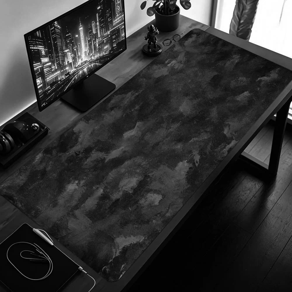 Gaming Mouse Pad XXL Marble Gray