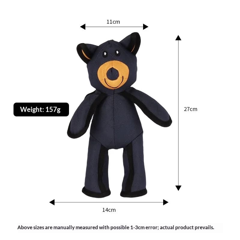 Dog Toys Domineering Chewers Plush Dogs Squeaking Toys Teddy Bear Keep Busy Durable Tough Heavy-duty Chew Dog Toys Large Dogs