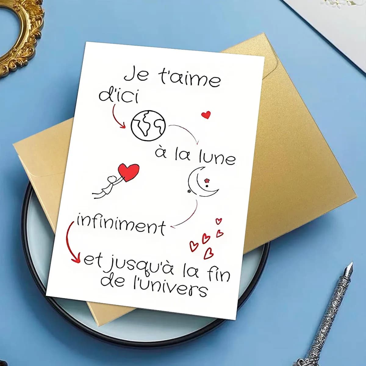 A Valentine's Day card is the perfect Valentine's Day gift for a boyfriend, girlfriend, and husband.