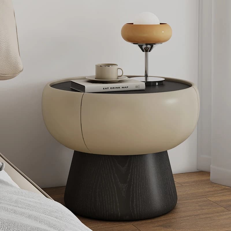 Style Modern Nightstands Aesthetic Design Storage Creative Unique Bedside Table Glamour Trendy Mesita De Noche Bedroom Furniture