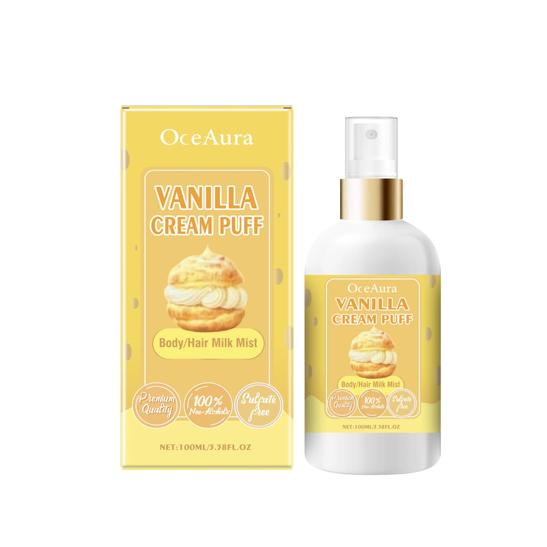 Strawberry Body Spray Moisturizing Aroma 100ml