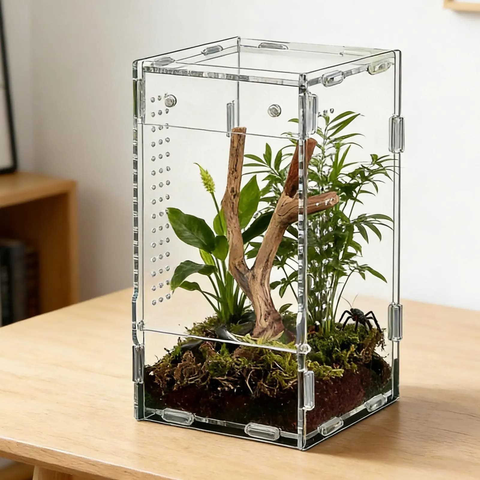 Acrylic Transparent Reptile Terrarium Breeding Box