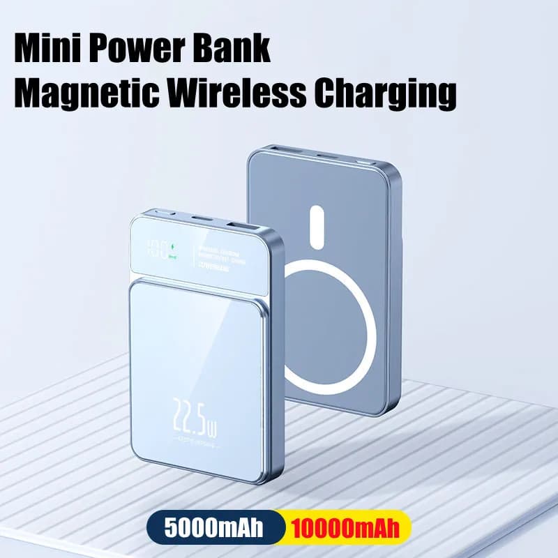 10000mAh Magnetic Wireless Power Bank