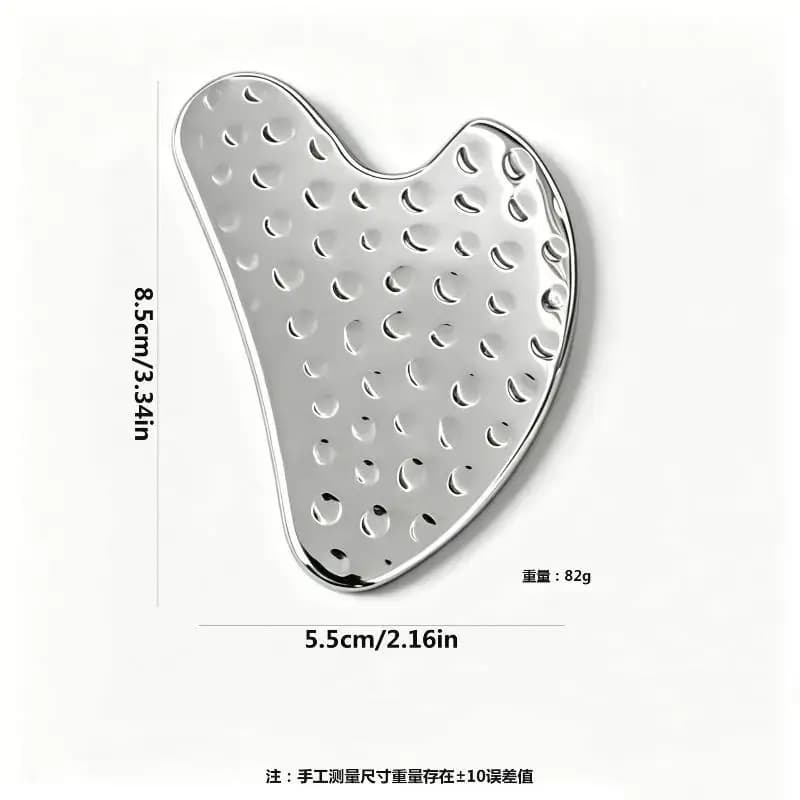 Stainless Steel Honeycomb Gua Sha Scraper