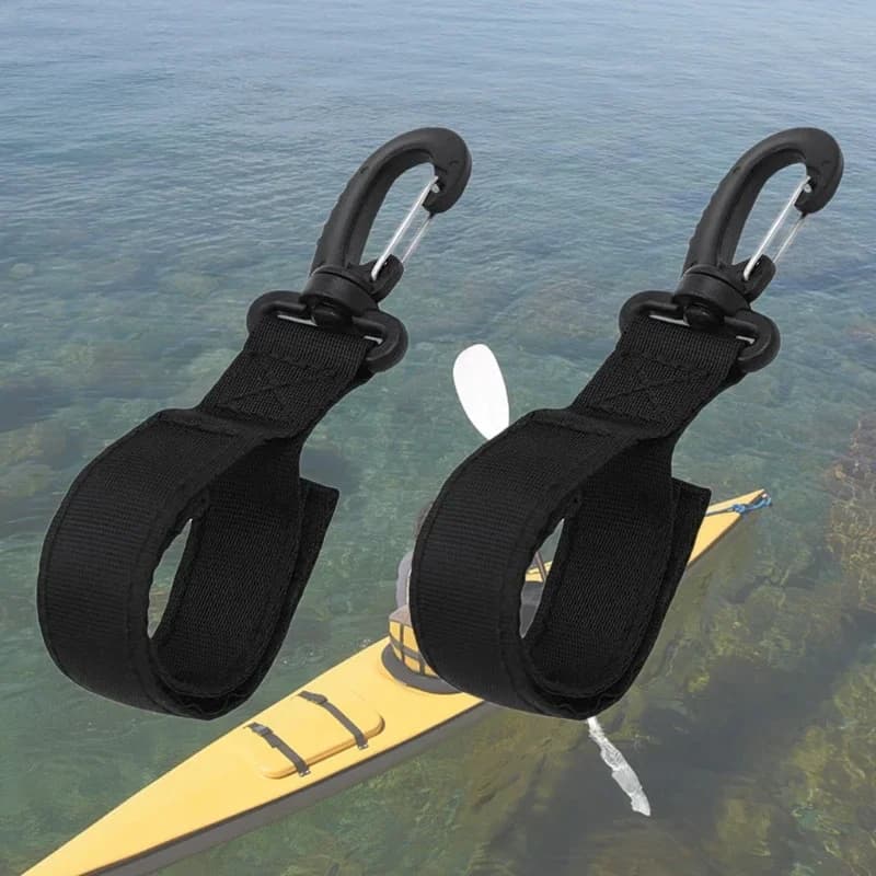 Kayak Paddle Holder Webbing Clip 2-Pack