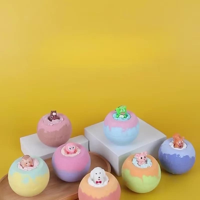 Bath Bomb with Surprise Toy for Kids