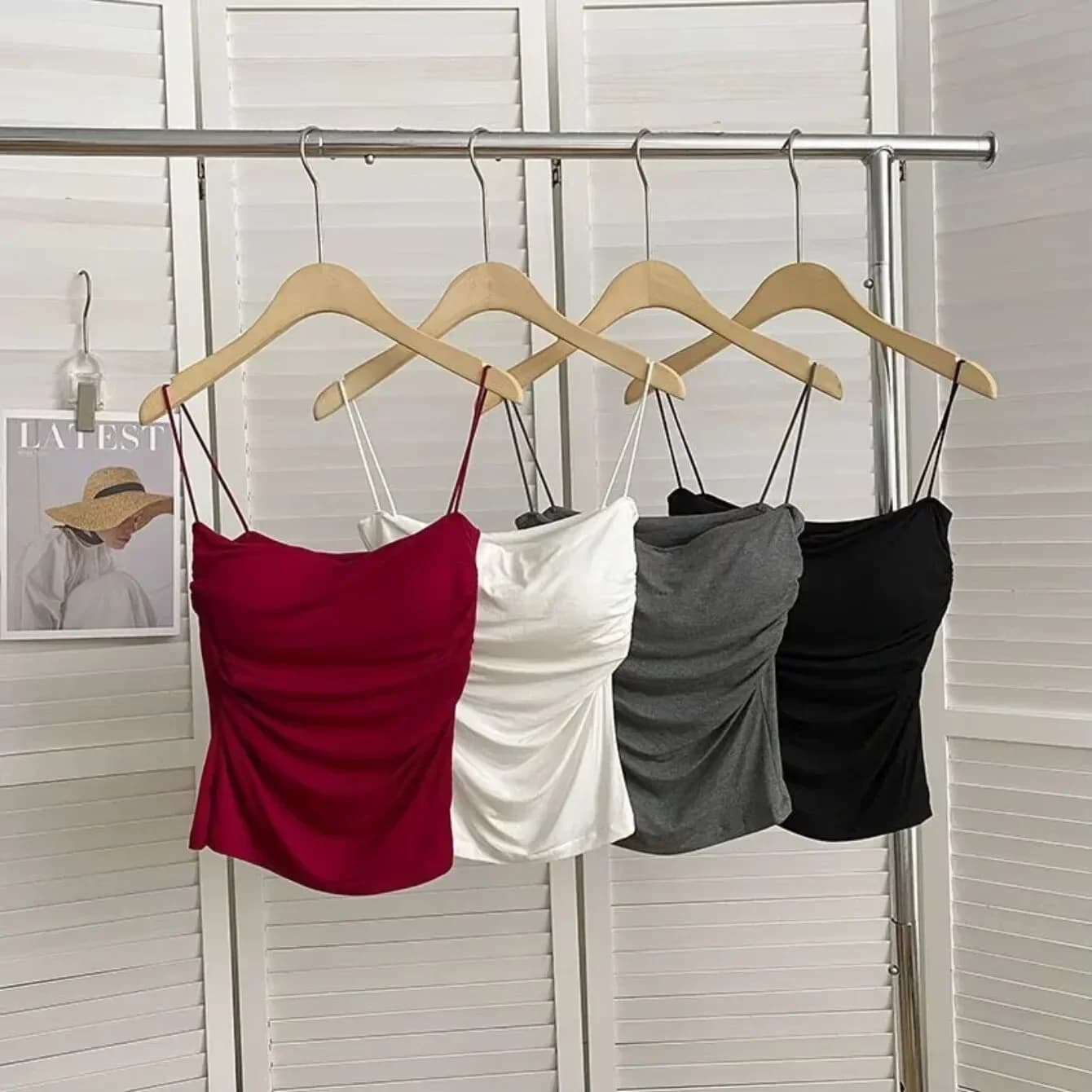 Women's Built-In Bra Tank Top Camisole