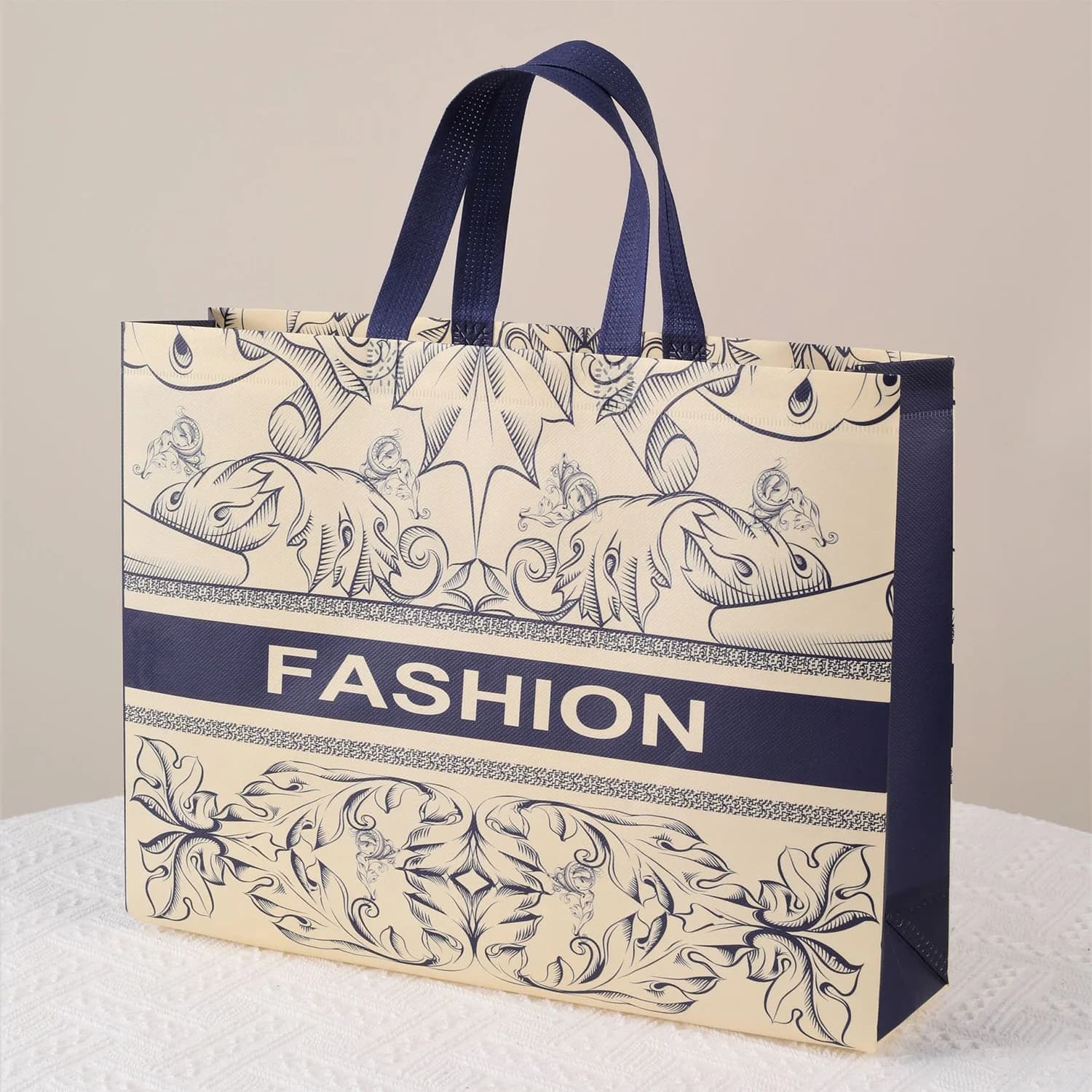 Non-Woven Reusable Shopping Tote Bag