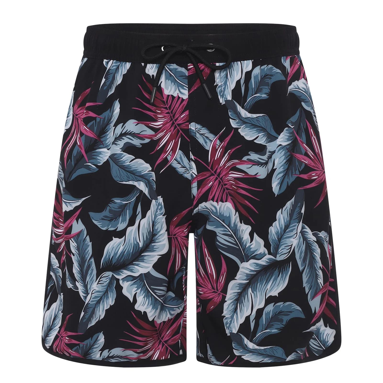 Men's Printed Swim Trunks with Pockets