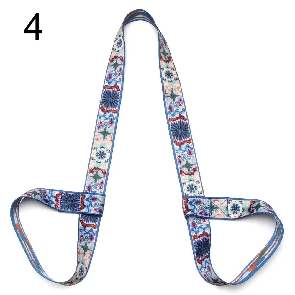 Fitness Adjustable Sports Accessories Yoga Belt Sport Sling Shoulder Yoga Mat Strap Belts Carry Straps