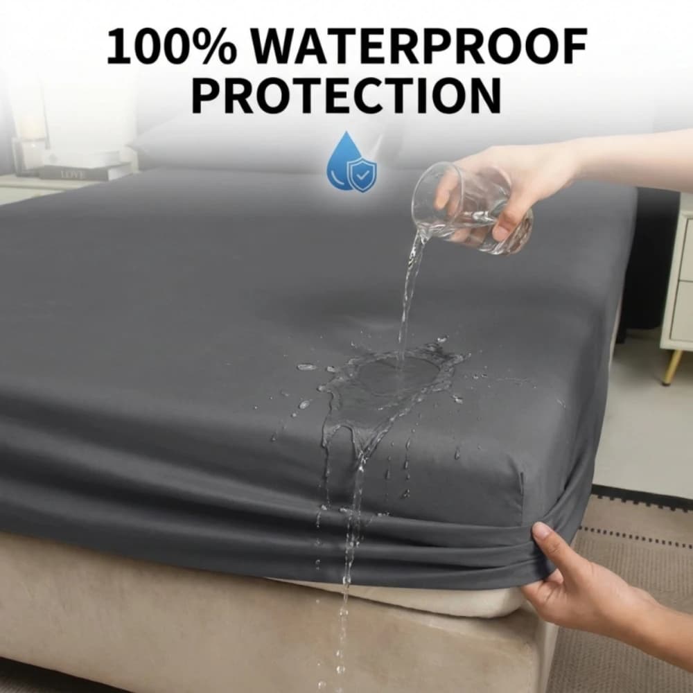 Waterproof Mattress Cover Fitted Sheet