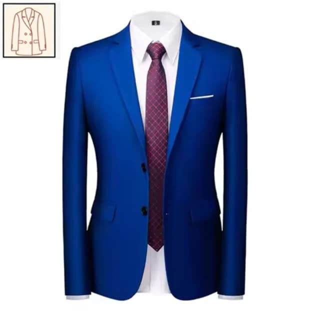Men's Business Casual Formal Suit
