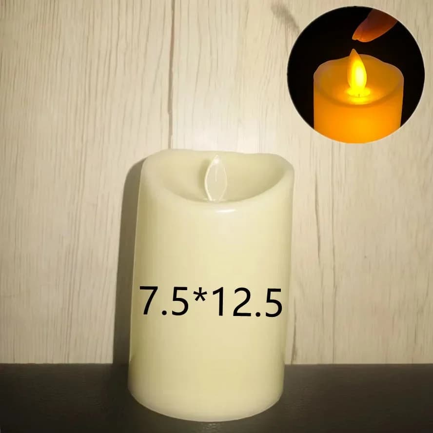 LED Flameless Flickering Candle