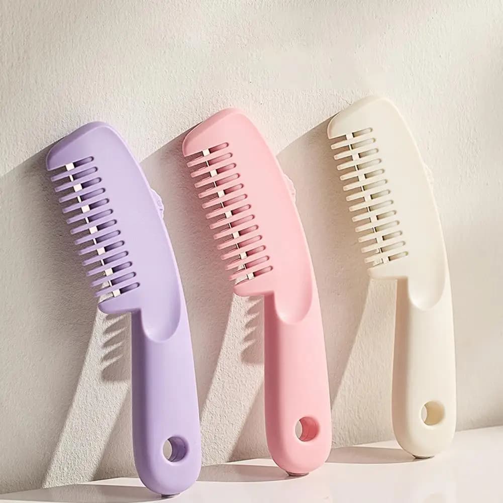 Hair Cutting Comb Hair Shaving Knife Have A Haircut Thinning Tools Hair Shaving Comb Professional Styling Barber Accessories