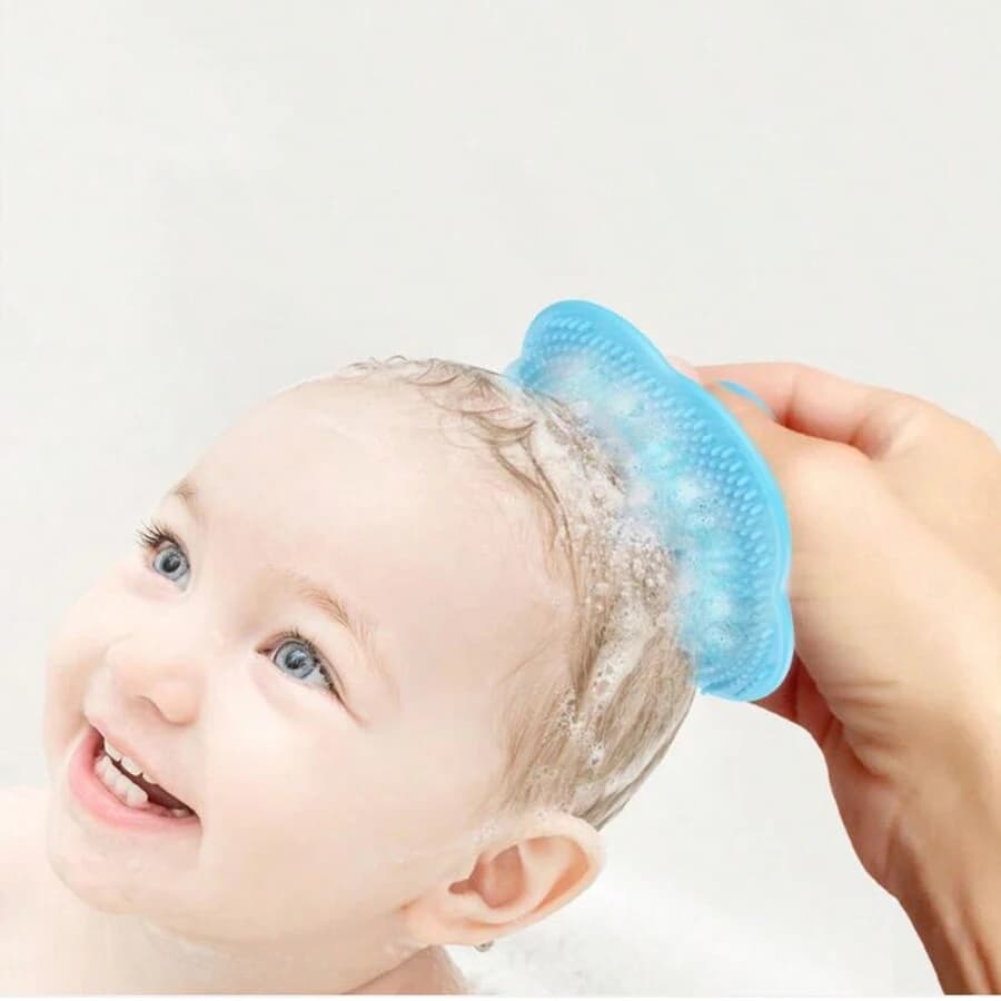 Infant Soft Silicon Head Massager Comb