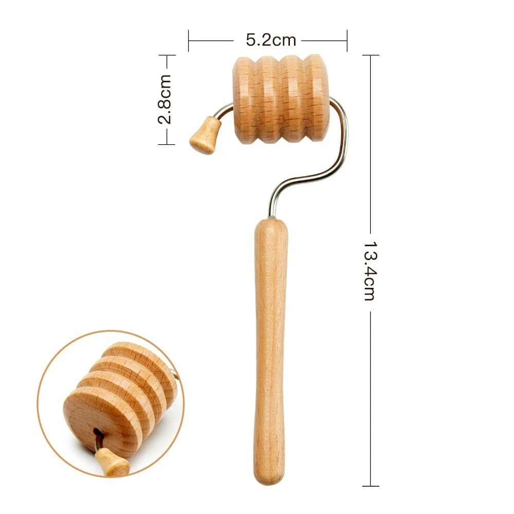 Wooden Facial Massage Tool Set