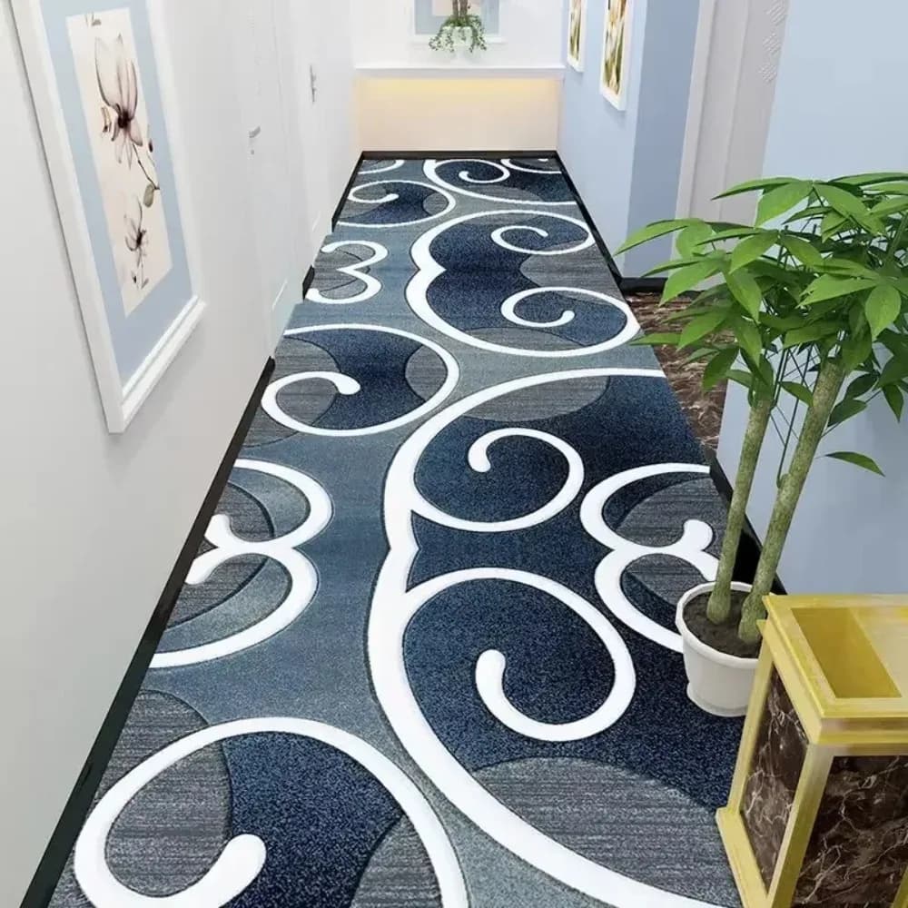 Modern Geometric Abstract Floor Mat