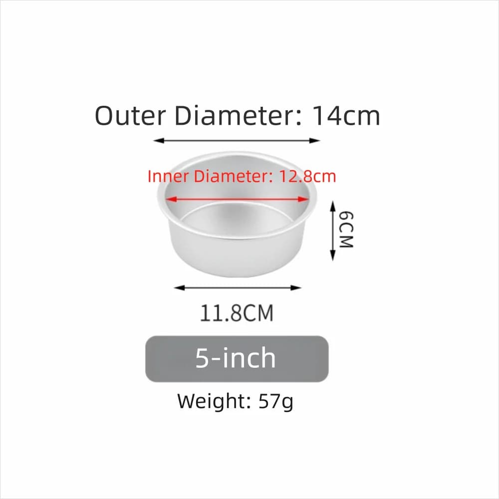 Round Cake Bake Pan Set