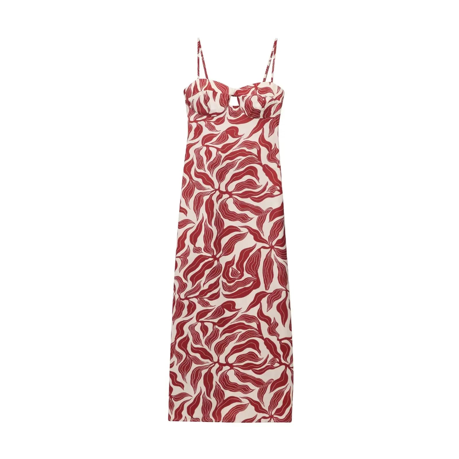 Women's Backless Floral Sundress