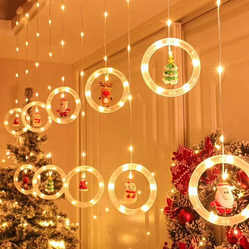 Christmas LED Strip Lights with Remote Control