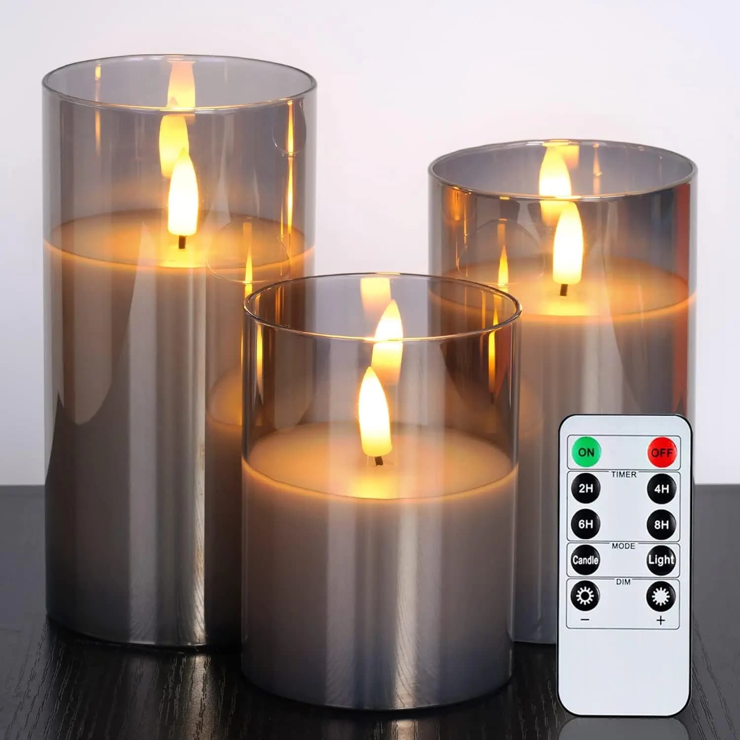 Flameless LED Candles with Remote and Timer