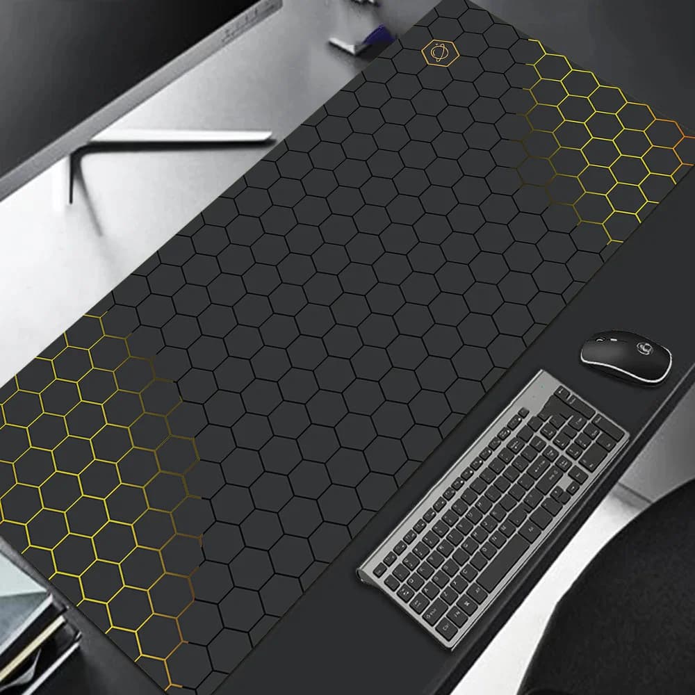 Large Gaming Mouse Pad 90x40 Red Blue Gradient
