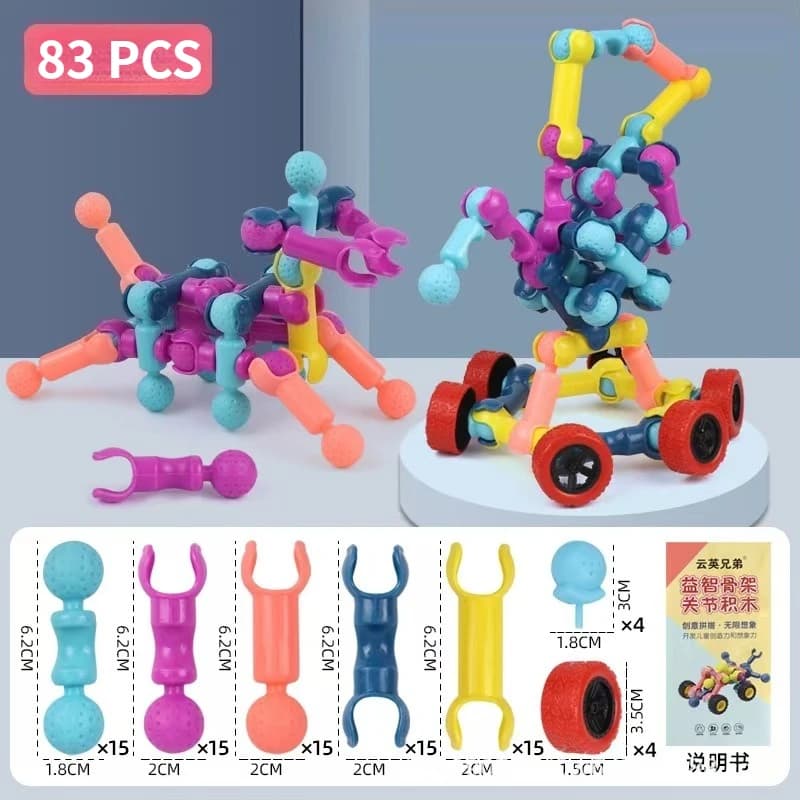 Creative Building Blocks STEM Toy Set
