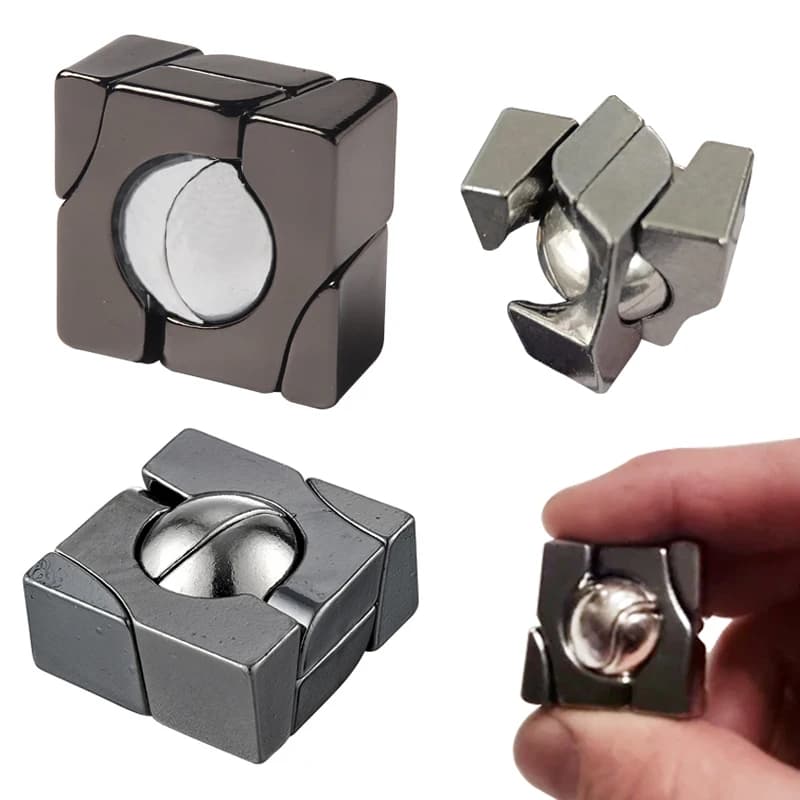 3D Metal Brain Teaser Puzzle