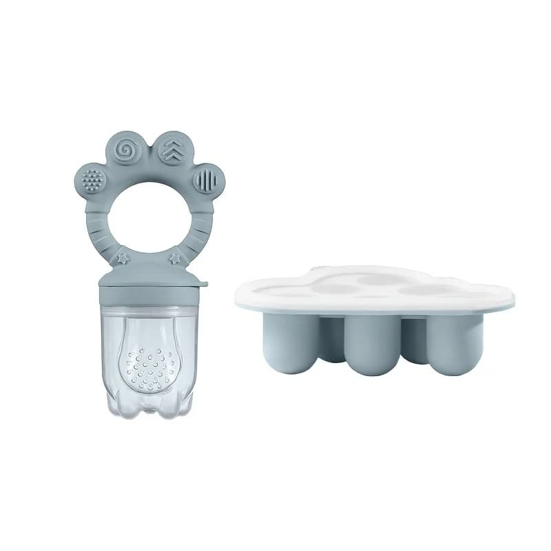 Baby Feeding Set with Fruit Feeder and Freezer Mold
