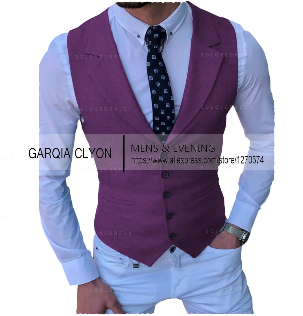 Men's Classic Single Breasted Vest Waistcoat
