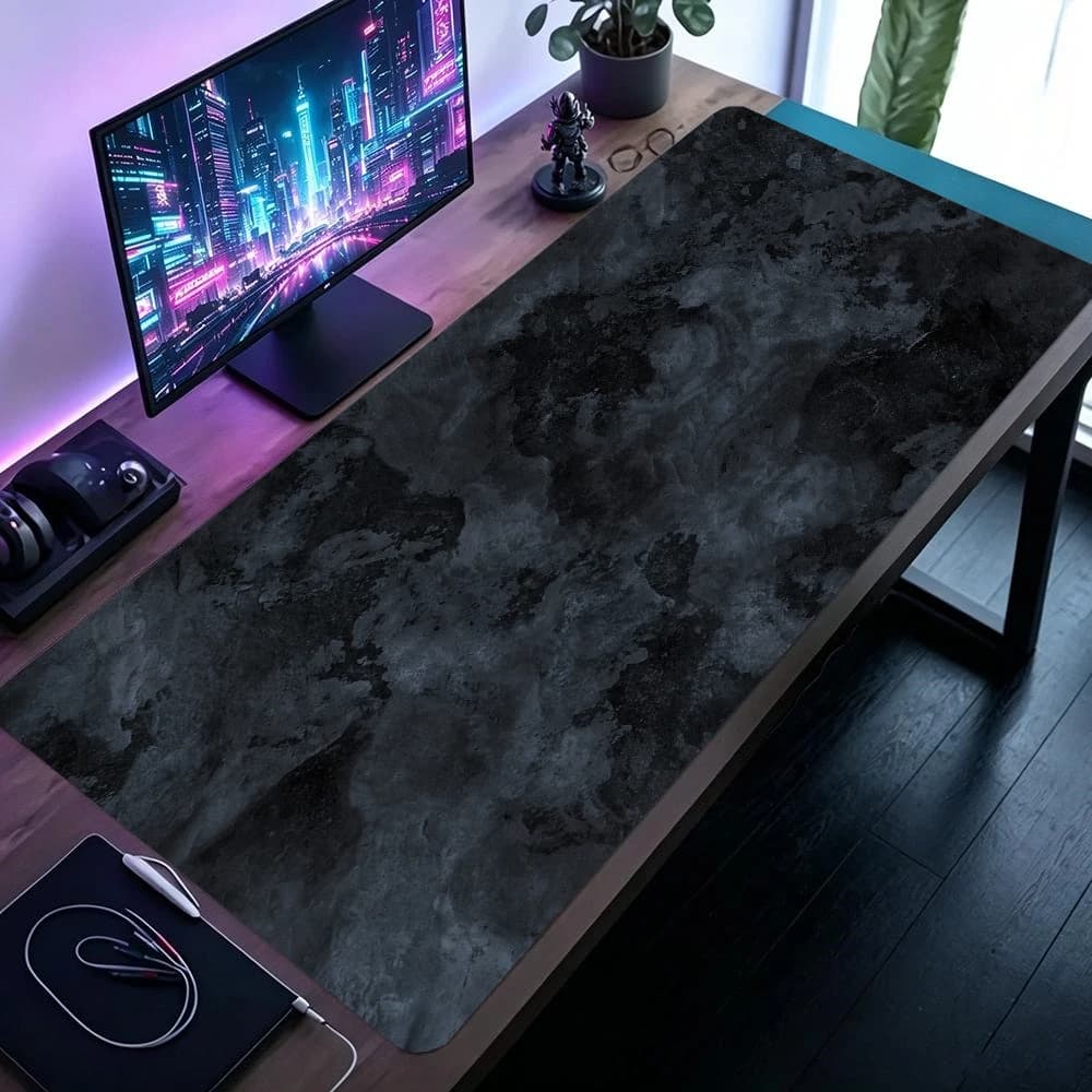 Gaming Mouse Pad XXL Marble Gray