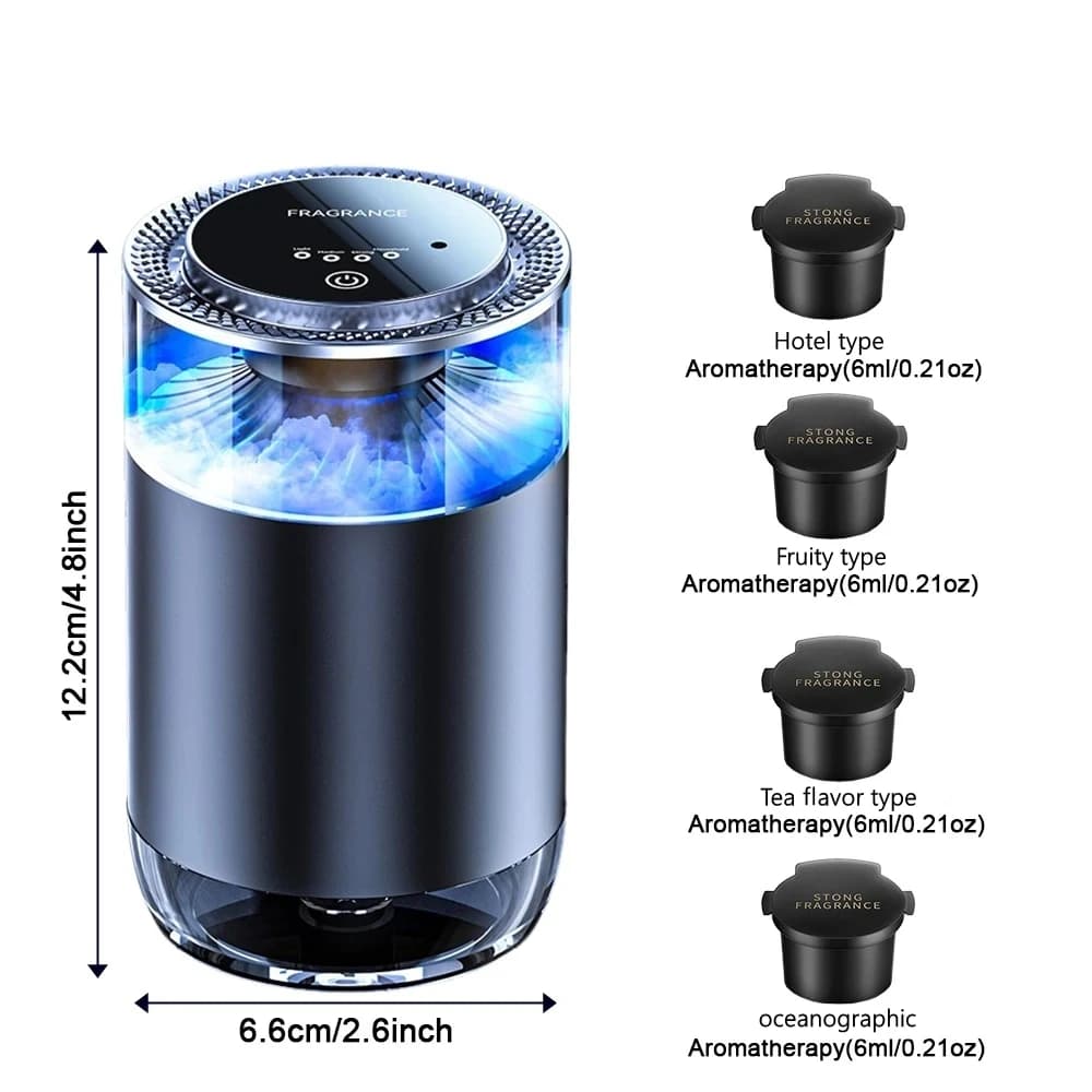 Smart Car Air Freshener with Ambient Light