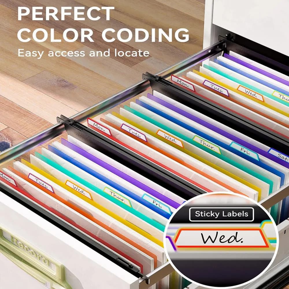 7-Pocket Expandable Hanging File Bag