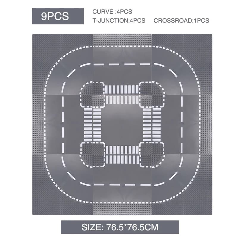 City Street Building Base Plate
