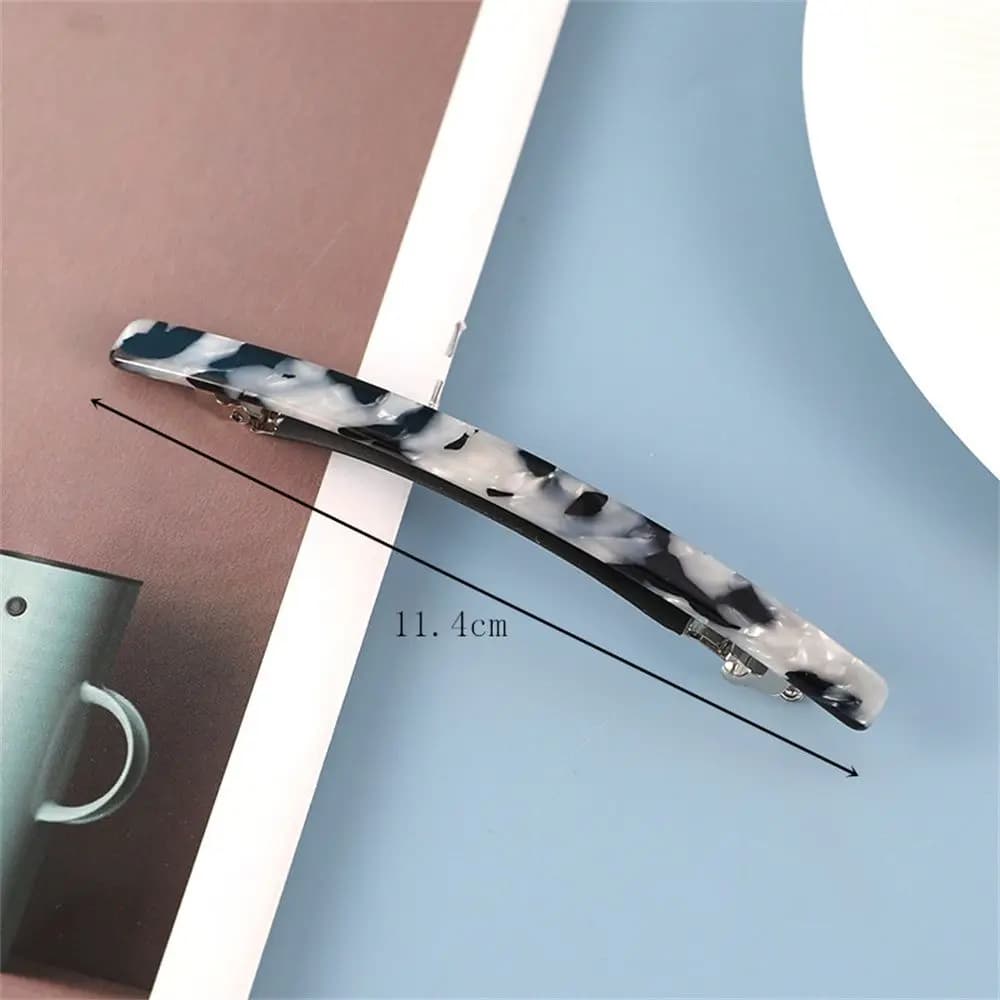Hair Accessories Gifts Vintage Geometric Leopard Acetate Hair Clips Barrettes Hair Pin Hairpins