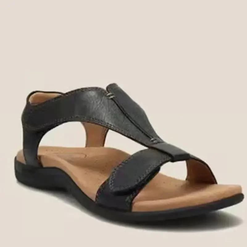 Women's Comfortable Cross Strap Flat Sandals