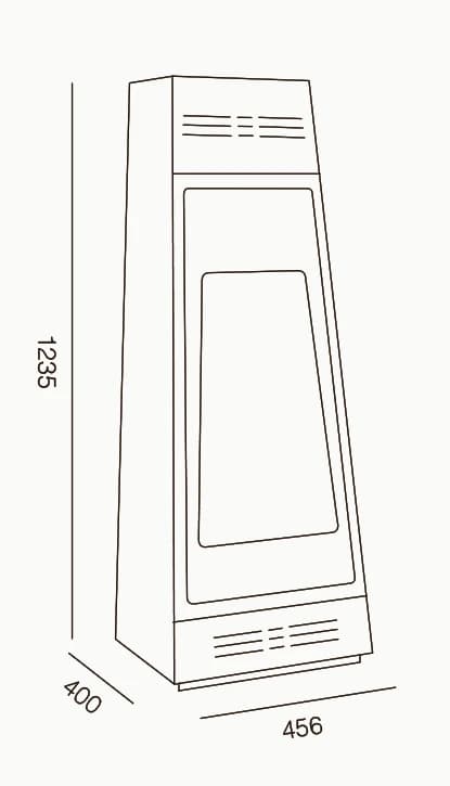 Outdoor/Indoor Courtyard Garden Gas   Designer