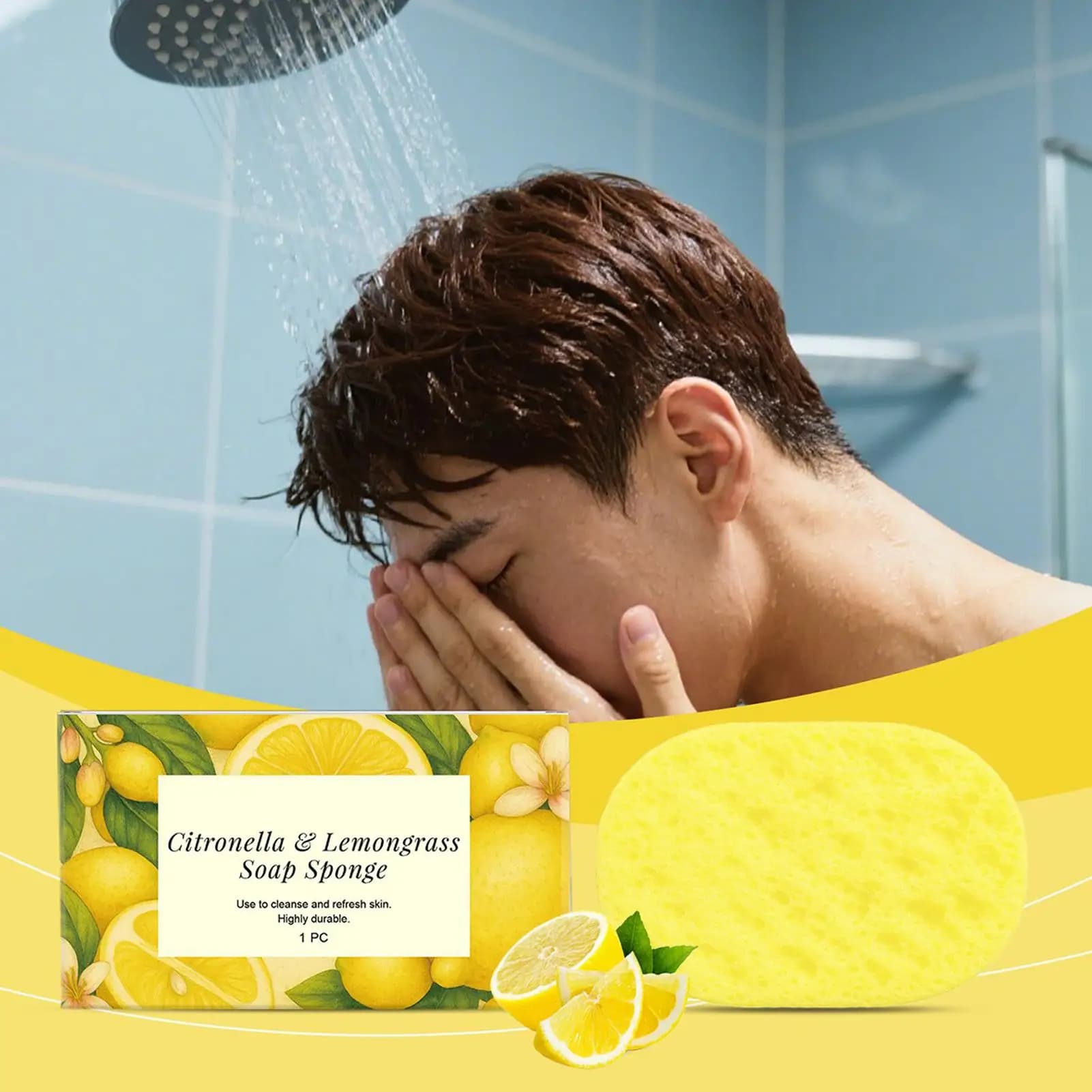 Reusable Bath Sponge for Deep Cleansing